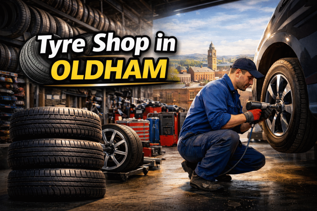 Tyre shop in Oldham